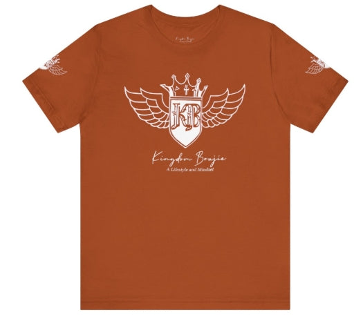 Kingdom Boujie Luxury Eagle Wings Crew Neck T-Shirts