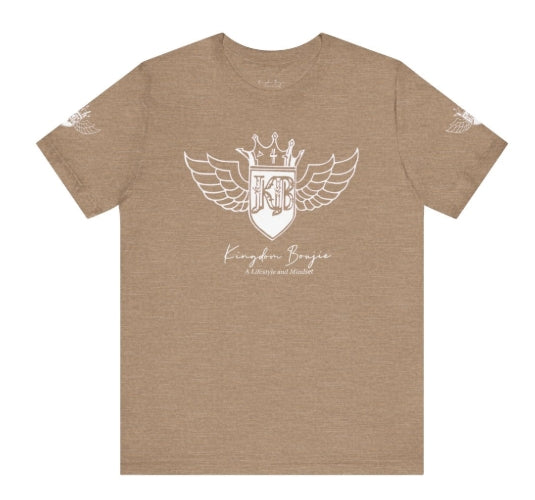 Kingdom Boujie Luxury Eagle Wings Crew Neck T-Shirts