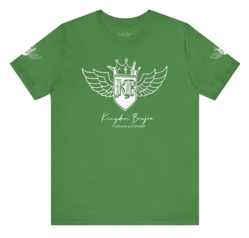 Kingdom Boujie Luxury Eagle Wings Crew Neck T-Shirts