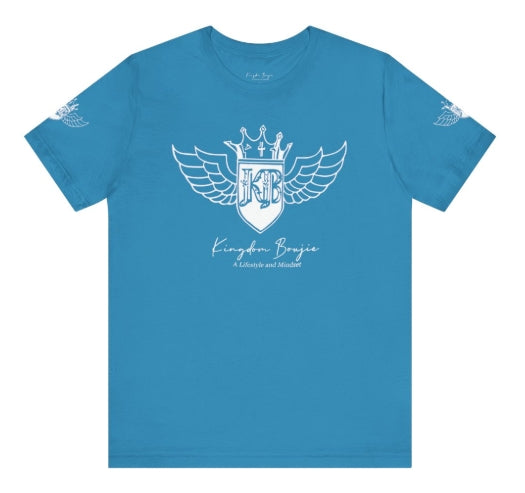 Kingdom Boujie Luxury Eagle Wings Crew Neck T-Shirts