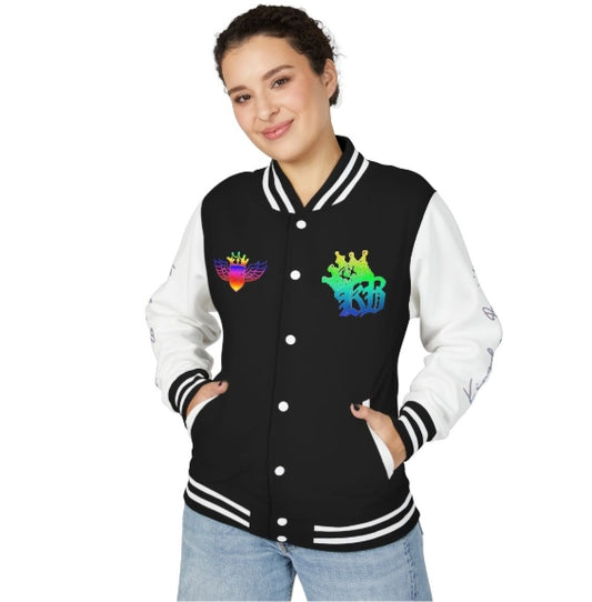 Kingdom Boujie Luxury Bold Lion Letterman Jacket