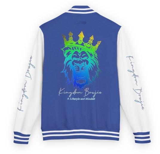 Kingdom Boujie Luxury Bold Lion Letterman Jacket