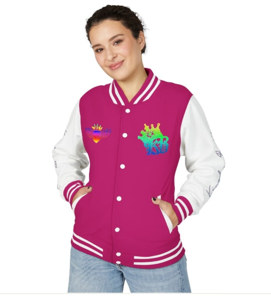 Kingdom Boujie Luxury Bold Lion Letterman Jacket