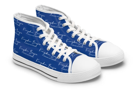 Kingdom Boujie Luxury Signature High Top Sneakers