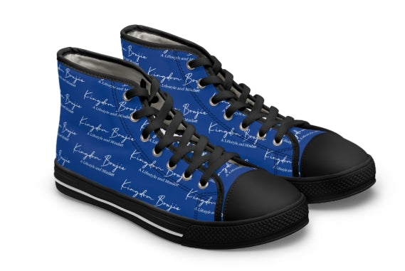 Kingdom Boujie Luxury Signature High Top Sneakers