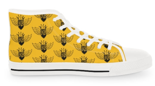 Kingdom Boujie Luxury Eagle Wings High Top Sneakers