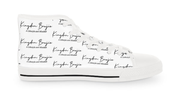 Kingdom Boujie Luxury Signature High Top Sneakers