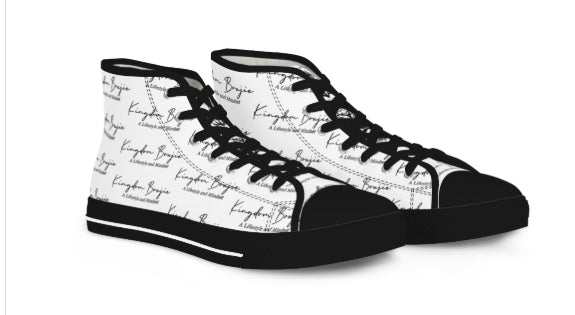 Kingdom Boujie Luxury Signature High Top Sneakers