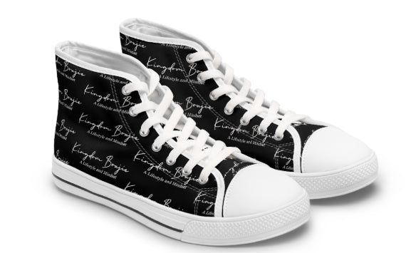 Kingdom Boujie Luxury Signature High Top Sneakers