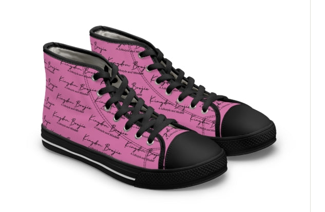 Kingdom Boujie Luxury Signature High Top Sneakers
