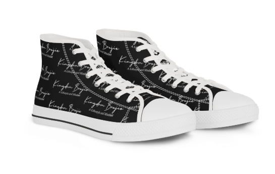 Kingdom Boujie Luxury Signature High Top Sneakers 2